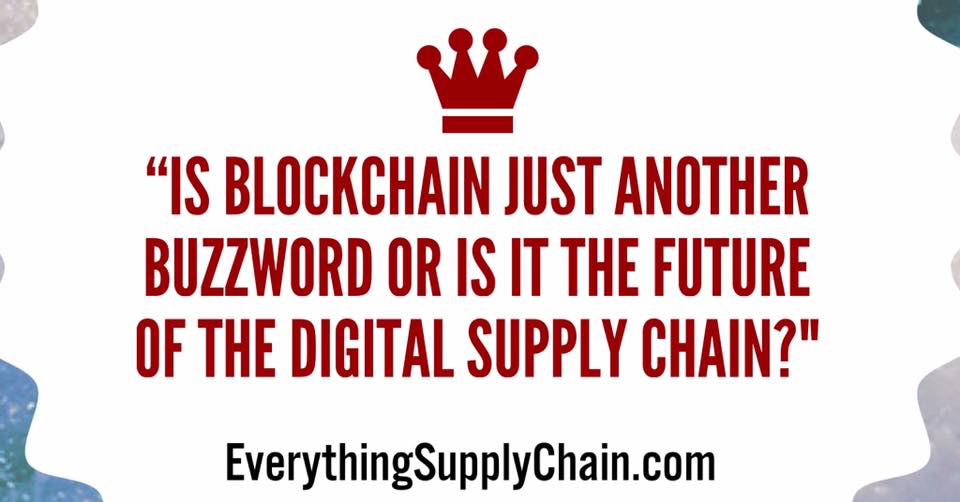 blockchain supply chain buzzword