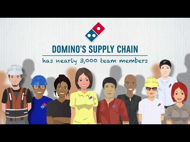 dominos supply chain