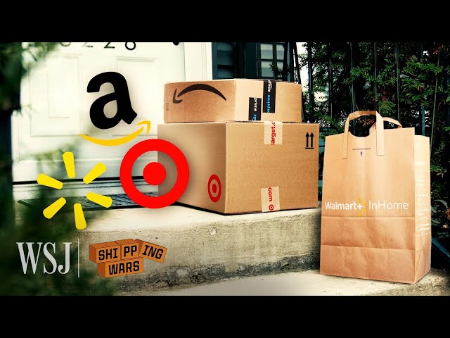 Walmart Target Amazon delivery