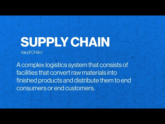 diversify supply chain