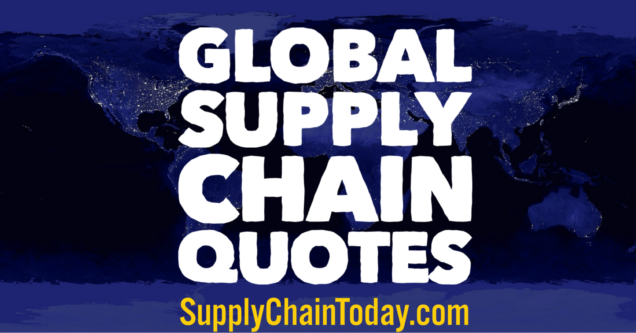 Global supply chain quotes