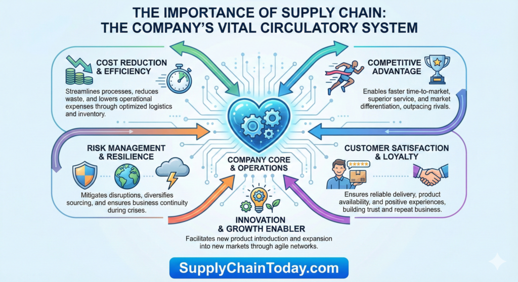 Importance of Supply Chain: SCM is Your Company’s Vital Circulatory ...