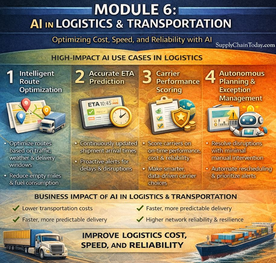 AI in Logistics & Transportation: Optimize for Speed, Cost, and ...
