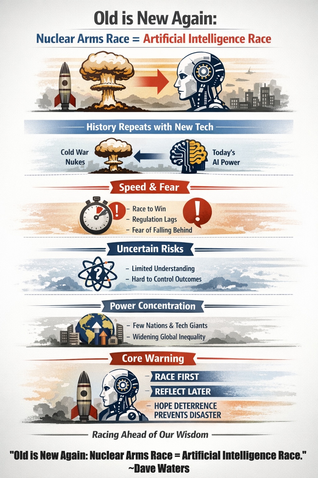 Old is New Again: Nuclear Arms Race = Artificial Intelligence Race.