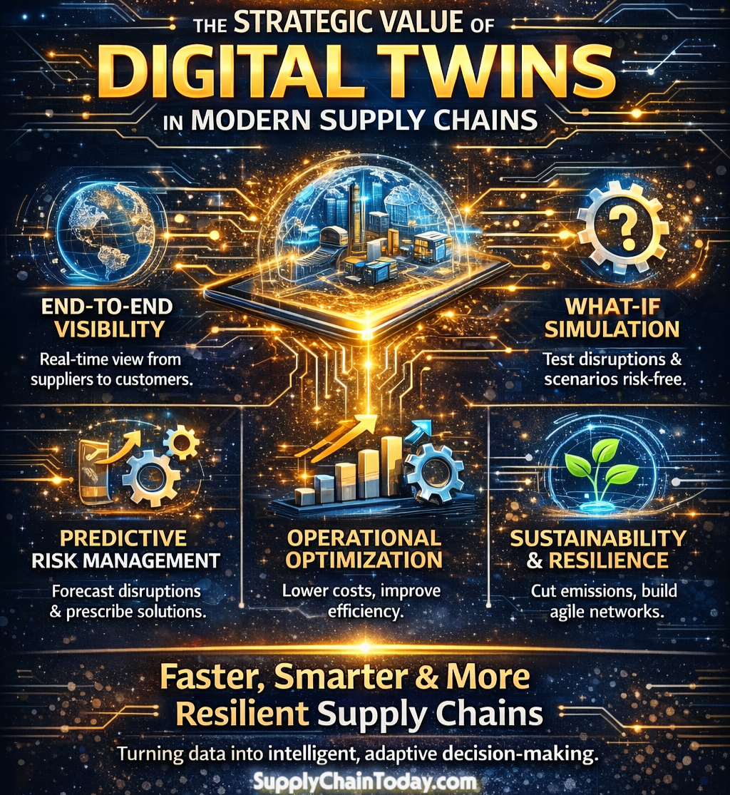 The Strategic Value of Digital Twins in Modern Supply Chains.