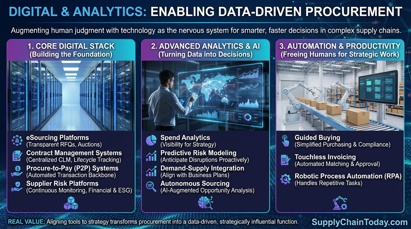 Digital and Analytics – Enabling Data Driven Procurement.