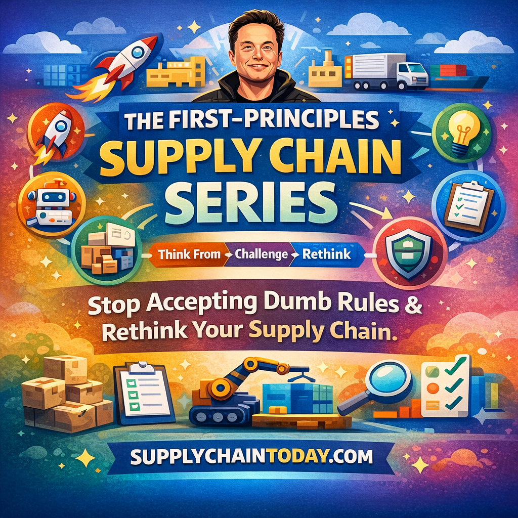 Supply First Ril The First Principles Supply Chain Series.