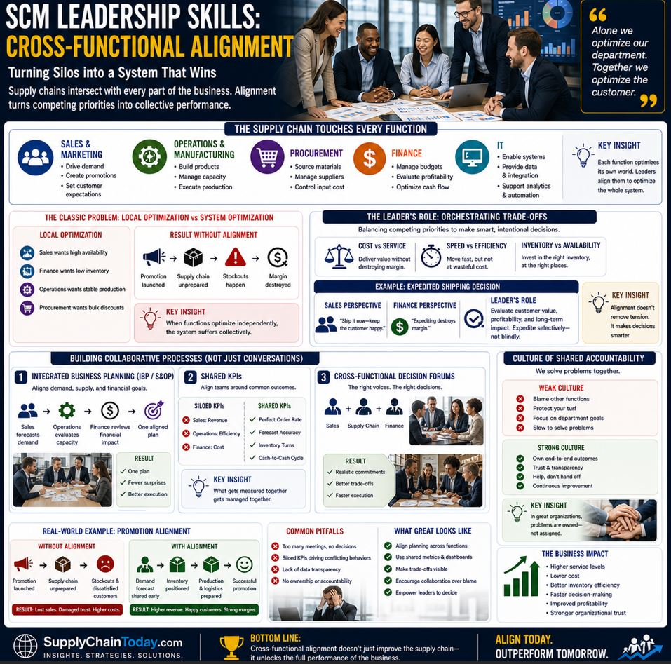 SCM Leadership Skills: Cross-Functional Alignment — Turning Silos into ...